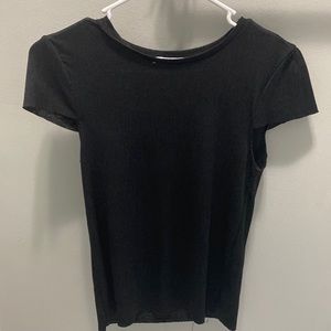 Size L, modern black Zara shirt